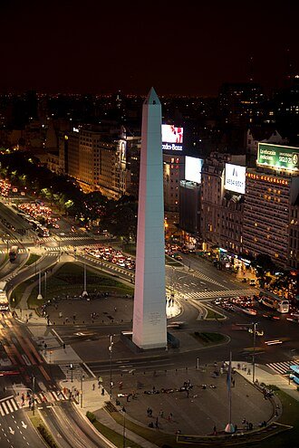 Obelisco de Buenos Aires, Argentina