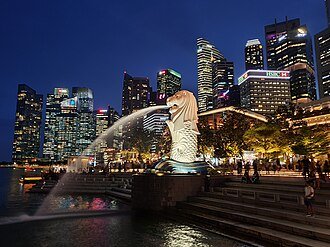 Merlion, Singapore